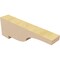 Ekena Millwork 2"W x 12"D x 4"H Thin Newport Rough Cedar Woodgrain TimberThane Corbel, Primed Tan CORUR02X12X04NEWRCPR - alternate 2